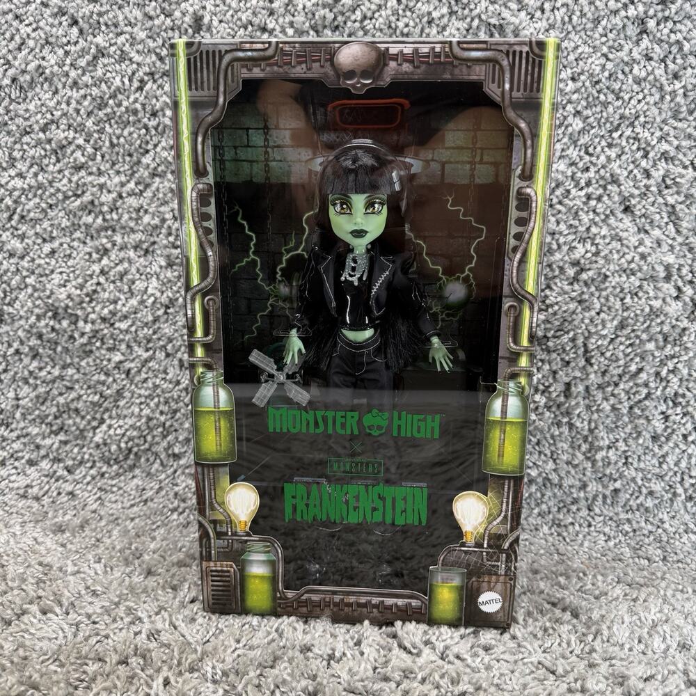 Monster High x Universal Monsters Frankenstein Doll 2026 Mattel JKM49 New